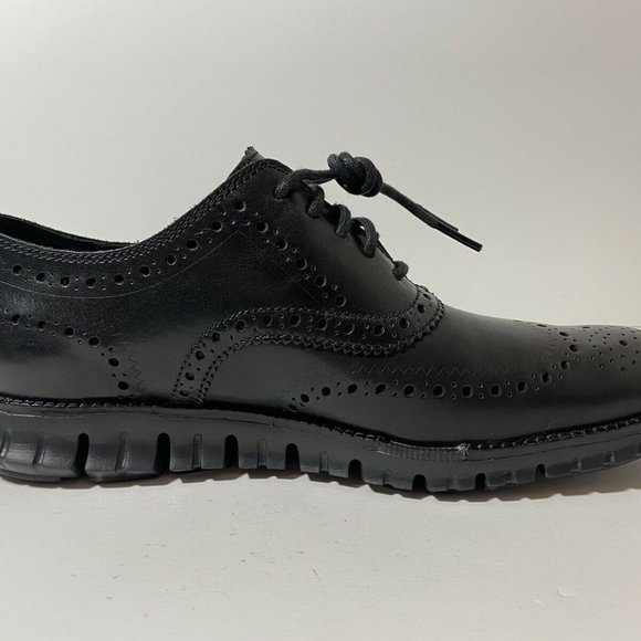 Cole Haan ZeroGrand Wingtip Men's Oxford Black - Picture 5 of 15